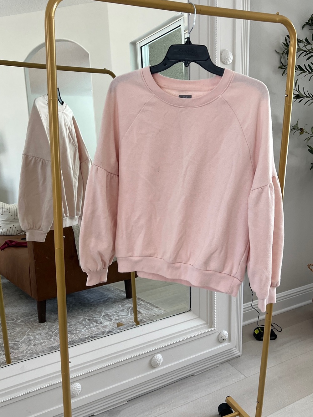 Light Pink Crewneck Sweatshirt